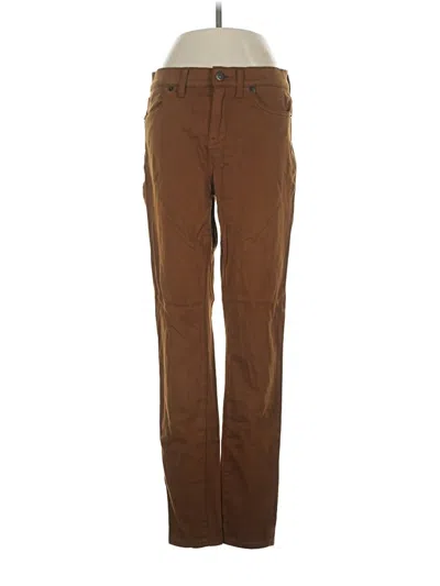 Pre-owned Madewell Casual Pants In Brown