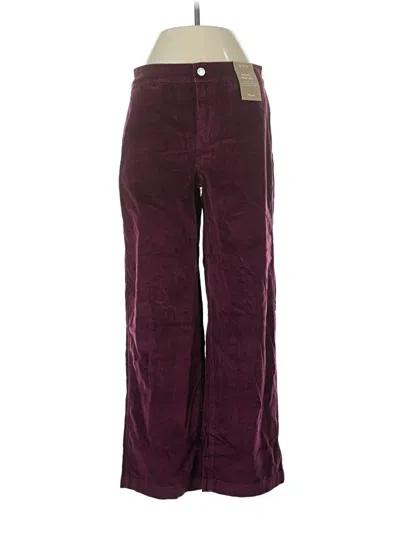 Madewell Casual Pants In Burgundy