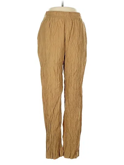 Pre-owned Madewell Casual Pants In Gold