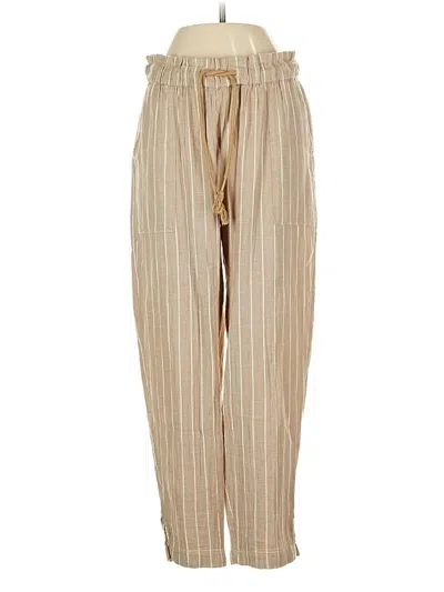 Pre-owned Madewell Casual Pants In Gold