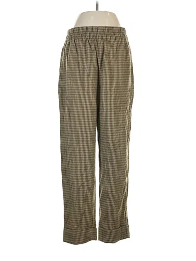 Pre-owned Madewell Casual Pants In Gold