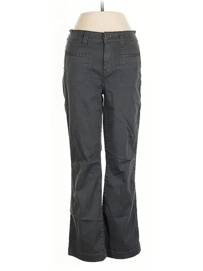 Pre-owned Madewell Casual Pants In Gray