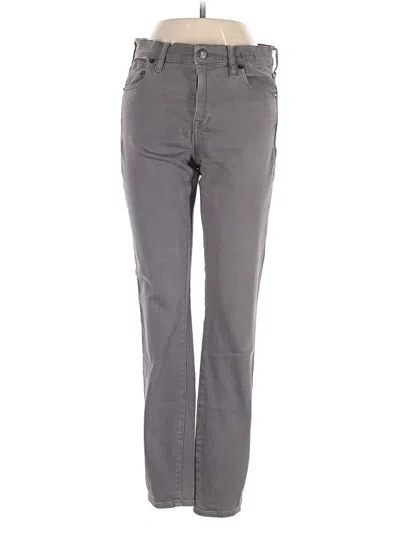 Pre-owned Madewell Casual Pants In Gray