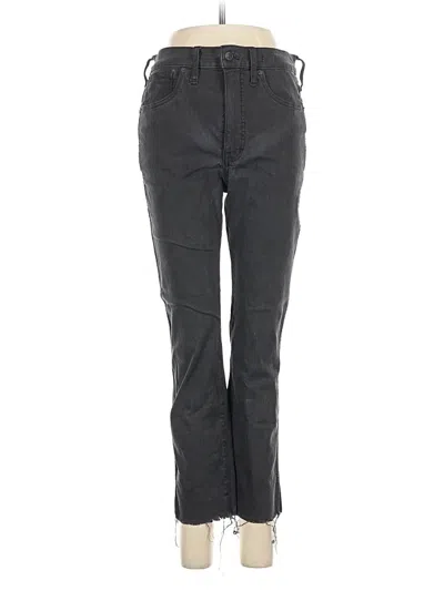 Pre-owned Madewell Casual Pants In Gray