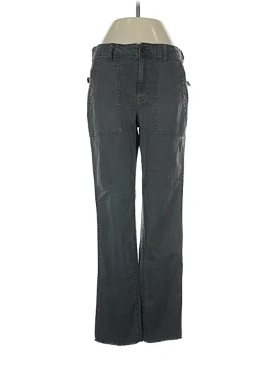 Pre-owned Madewell Casual Pants In Gray