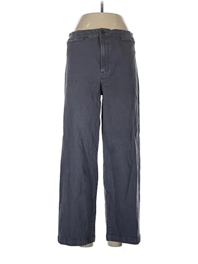 Pre-owned Madewell Casual Pants In Gray