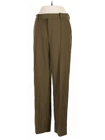 Pre-owned Madewell Casual Pants In Green