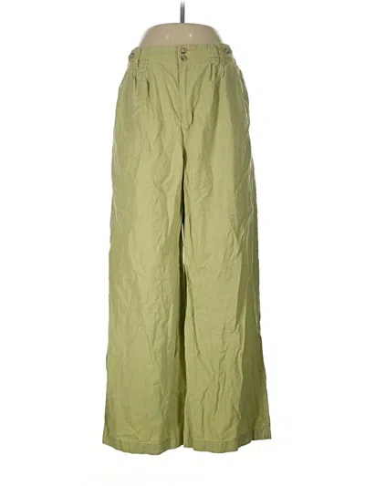 Pre-owned Madewell Casual Pants In Green