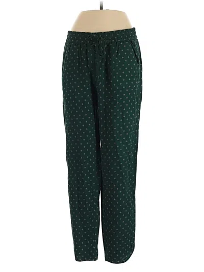 Pre-owned Madewell Casual Pants In Green