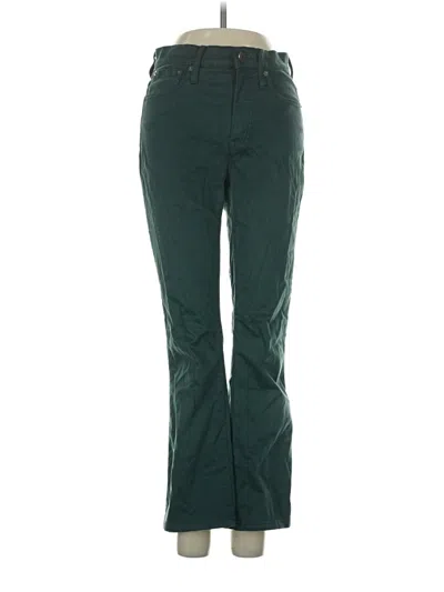Pre-owned Madewell Casual Pants In Green