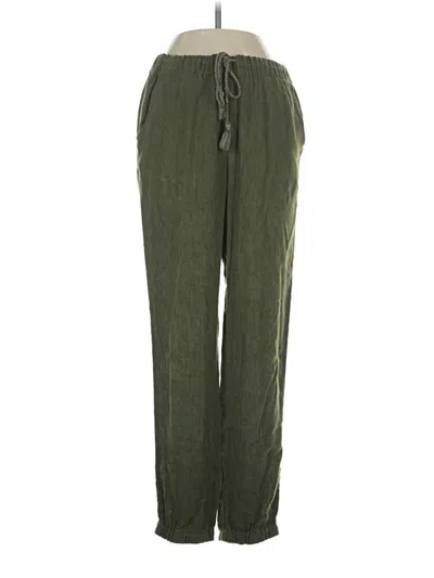Pre-owned Madewell Casual Pants In Green