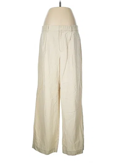 Pre-owned Madewell Casual Pants In Ivory