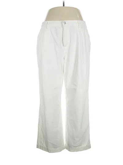 Pre-owned Madewell Casual Pants In Ivory