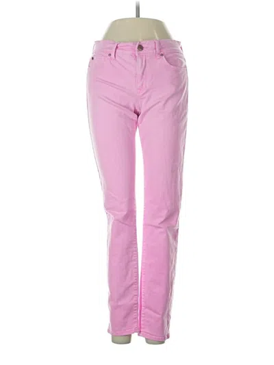 Pre-owned Madewell Casual Pants In Pink