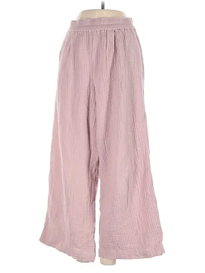 Pre-owned Madewell Casual Pants In Pink