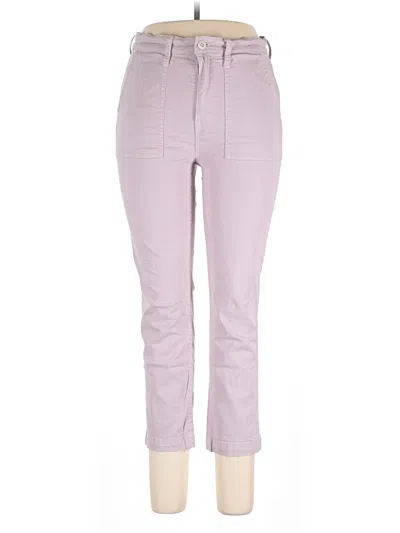 Pre-owned Madewell Casual Pants In Purple