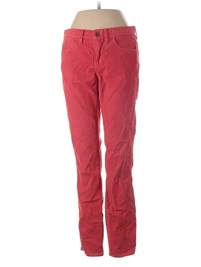 Pre-owned Madewell Casual Pants In Red