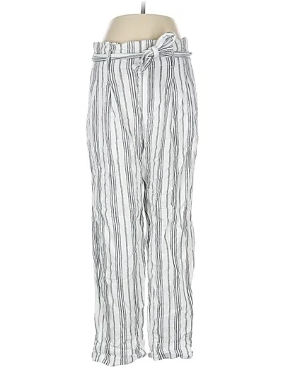 Pre-owned Madewell Casual Pants In Silver