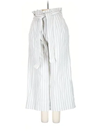 Pre-owned Madewell Casual Pants In Silver