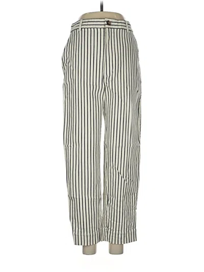 Pre-owned Madewell Casual Pants In Silver