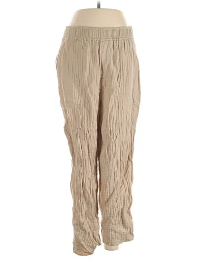Pre-owned Madewell Casual Pants In Tan