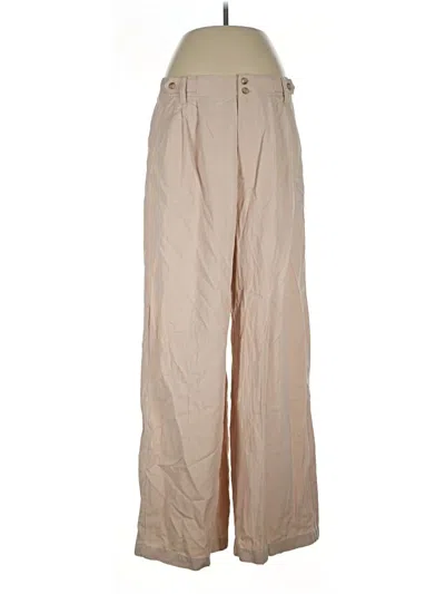 Pre-owned Madewell Casual Pants In Tan
