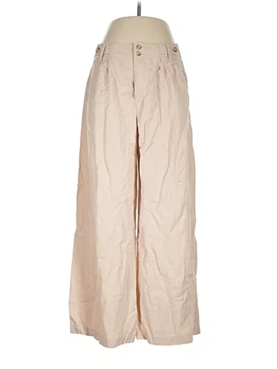 Pre-owned Madewell Casual Pants In Tan