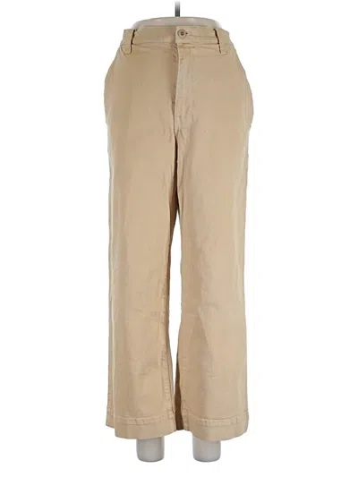Pre-owned Madewell Casual Pants In Tan