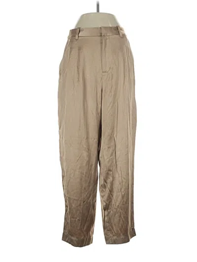 Pre-owned Madewell Casual Pants In Tan