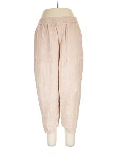 Pre-owned Madewell Casual Pants In Tan