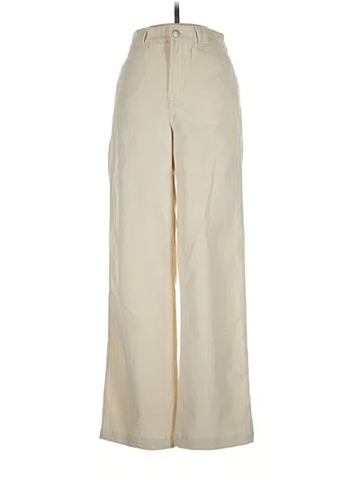 Pre-owned Madewell Casual Pants In Tan