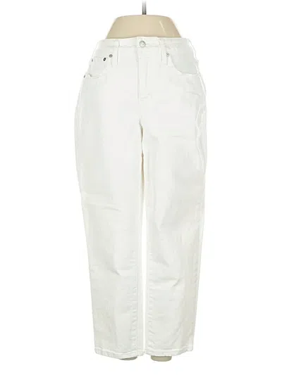 Pre-owned Madewell Casual Pants In White