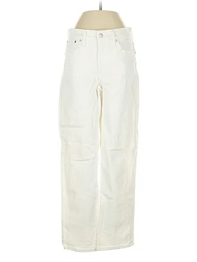 Pre-owned Madewell Casual Pants In White