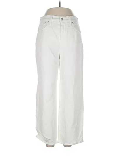 Pre-owned Madewell Casual Pants In White