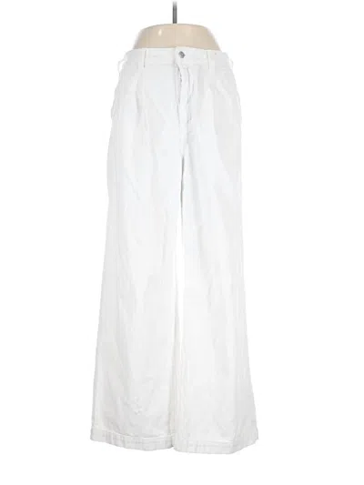 Pre-owned Madewell Casual Pants In White