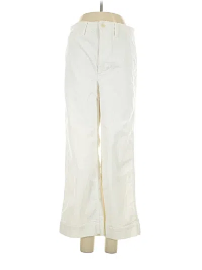 Pre-owned Madewell Casual Pants In White