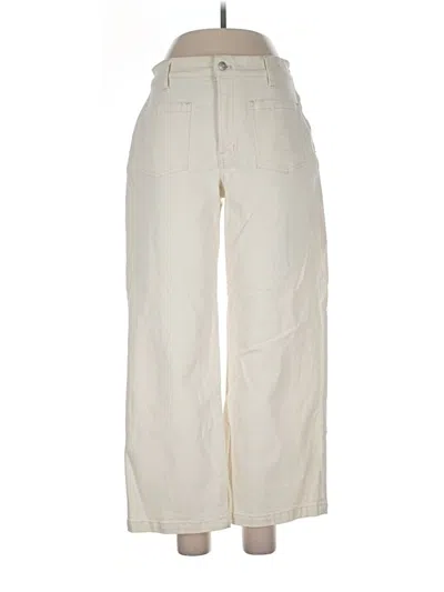 Pre-owned Madewell Casual Pants In White