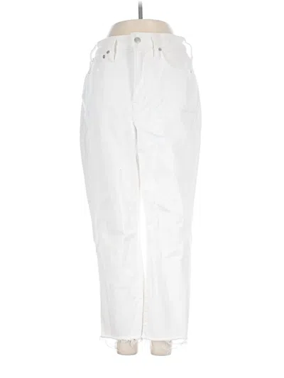 Pre-owned Madewell Casual Pants In White