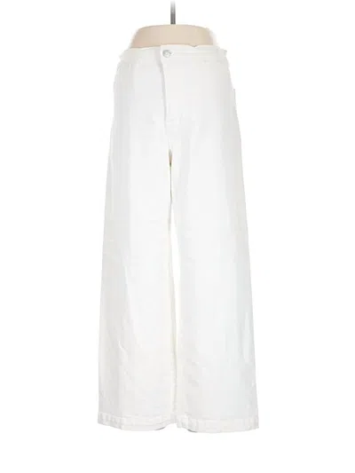 Pre-owned Madewell Casual Pants In White