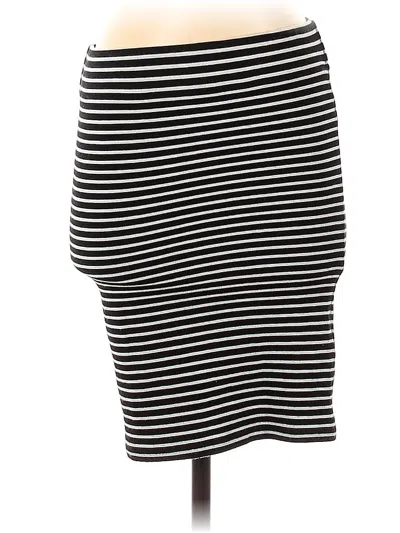 Pre-owned Madewell Casual Skirt In Black