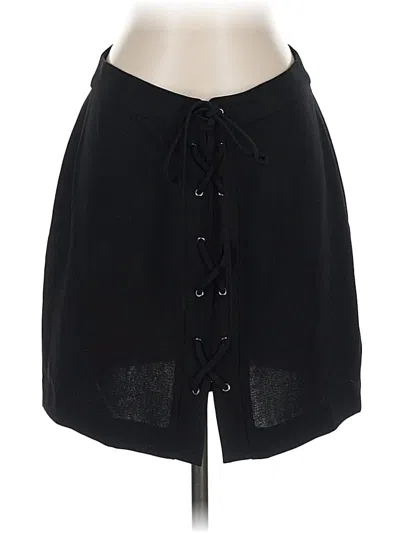 Pre-owned Madewell Casual Skirt In Black