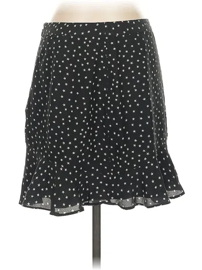 Pre-owned Madewell Casual Skirt In Black
