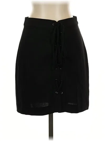 Pre-owned Madewell Casual Skirt In Black