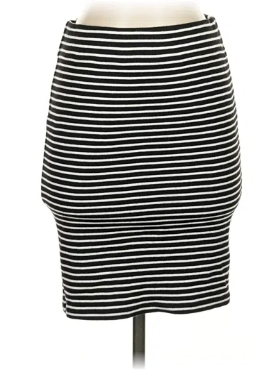 Pre-owned Madewell Casual Skirt In Black