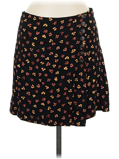 Pre-owned Madewell Casual Skirt In Black