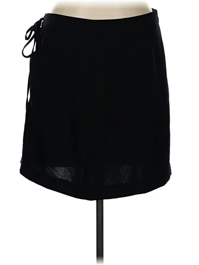 Pre-owned Madewell Casual Skirt In Black