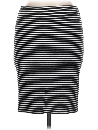 Pre-owned Madewell Casual Skirt In Black