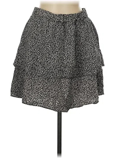 Pre-owned Madewell Casual Skirt In Black