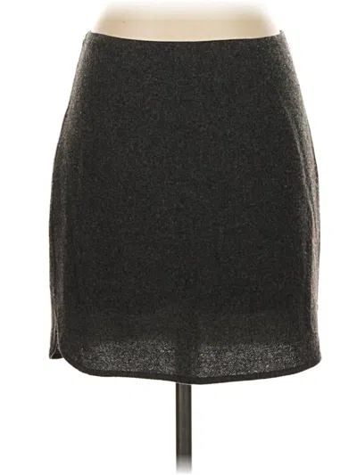 Pre-owned Madewell Casual Skirt In Black