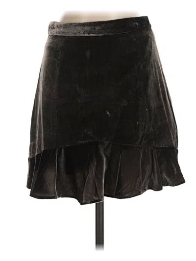 Pre-owned Madewell Casual Skirt In Black